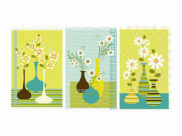retro flowers