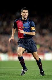 Former player Pep Guardiola