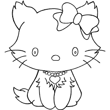 coloring pictures cats