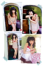 Zooey Deschanel no clothes