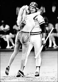 Morganna The Kissing Bandit.