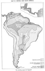 blank map of central and south america