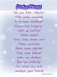 funny poems about school