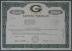 [edit] Green Bay Packers Stock