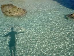 clear water