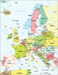 earth map political
