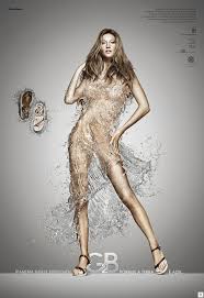 Gisele Bundchen no clothes