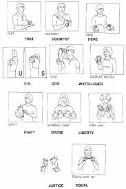 american sign language