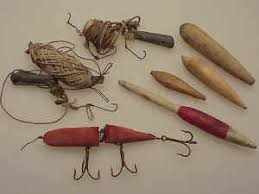 old fishing lures