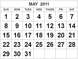 2011 printable calendar