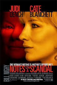 A veteran high school teacher befriends a younger art teacher, who is having an affair with one of her 15-year-old students. However, her intentions with this new "friend" also go well beyond platonic friendship