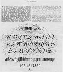 german calligraphy