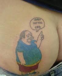 funny tattoo