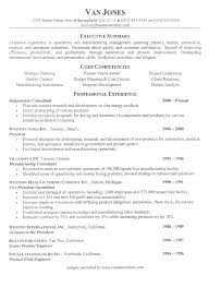 sample resume format