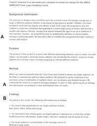 writing a proposal example