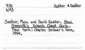 sample bibliography