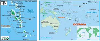 Vanuatu Map and Information,