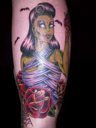zombie girl tattoos