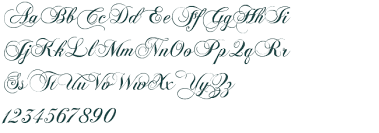 chopin script font