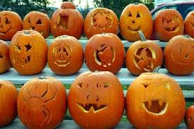Carving a pumpkin is really