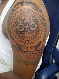 hawaiian lettering tattoos