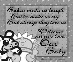 greetings for new baby