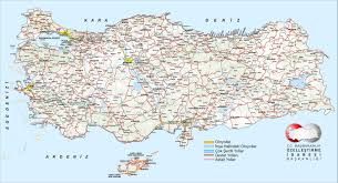 turkey map
