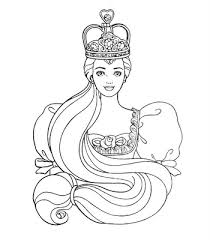 barbie princess coloring sheets