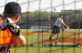 baseball batting practice