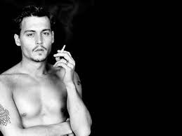 johnny depp smoking
