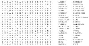 printable word search