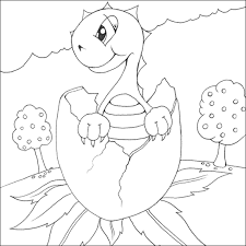 dinosaur coloring sheet