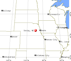 Shelby, Nebraska map