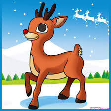 How to Draw Rudolph the Red