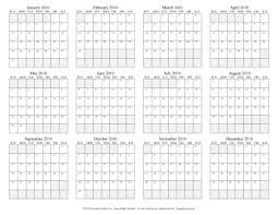 calendars 2010 printable