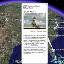 CBS News Does Google Earth