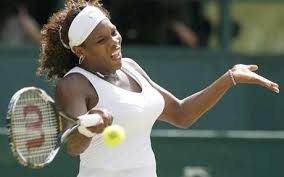 First blood: Serena Williams