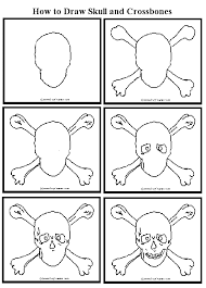 how to draw skulls