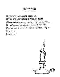 Invitation - Shel Silverstein