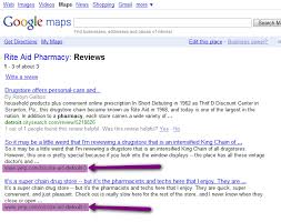 Rite Aid Google Reviews