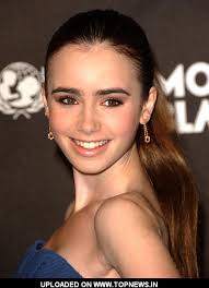 Lilly Collins at Montblanc