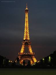 Eiffel Tower At Night Picture: