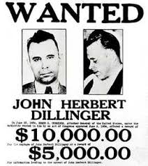 robber John Dillinger.
