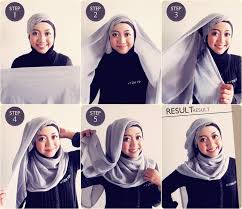Tutorial Hijab Praktis #3 - Dorie Shop | Tutorial Hijab ...