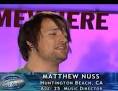 アメリカン・アイドル10(サンフランシスコ予選) [American Idol 10] [編集] - Matthew20Nuss