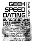 Romance (or pheromones) are in the air… Geek Speed Dating
