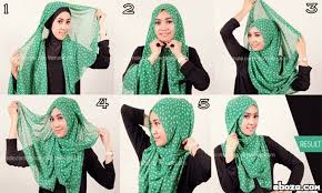 5 model cara memakai jilbab atau kerudung yang benar � Seputar ...