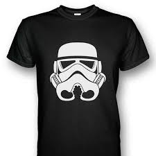 Star Wars Stormtrooper Helmet T-shirt - Baju Star (end 12/10/2016 ...