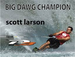 Scott Larson from Canyon Lake California takes out a star studded field of skiers to claim the second Big Dawg qualifier in Gaines, Michigan. - scott-larson-wins-big-dawg1