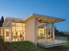 Architecture: Modern Small House Minimalist Design Outside Blue ...